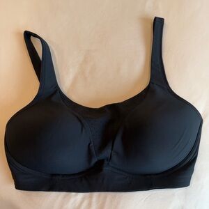 lululemon athletica Black Front-Closure Sports Bra